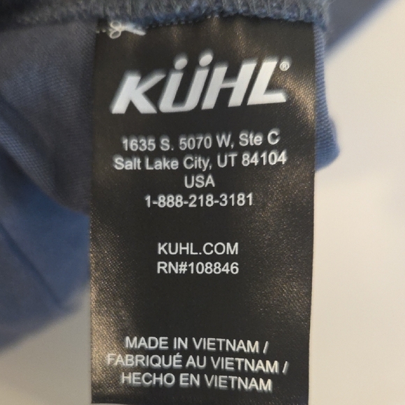 Kuhl Women's Navy Blue Outdoor Activewear Shorts Size 10 - Picture 3 of 7